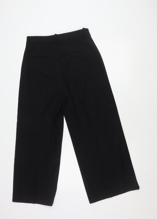 Womens UK Size 10 MNG   Black Trousers