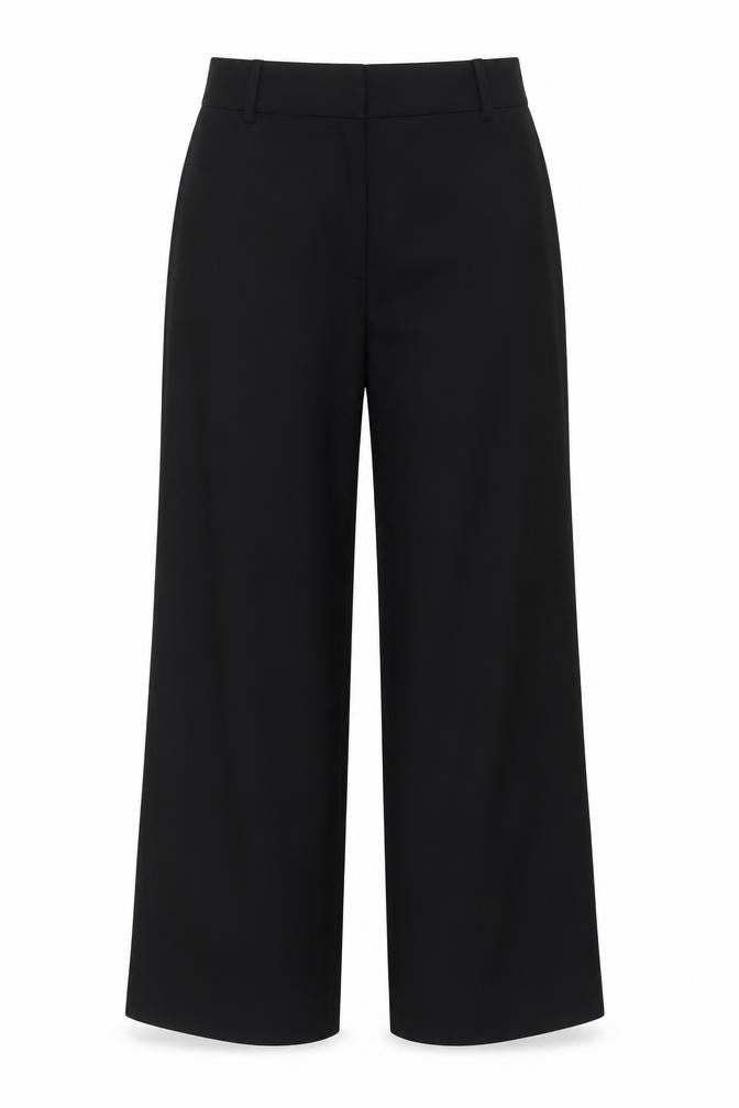 Womens UK Size 10 MNG   Black Trousers