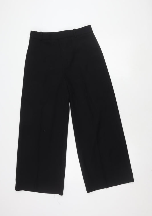 Womens UK Size 10 MNG   Black Trousers