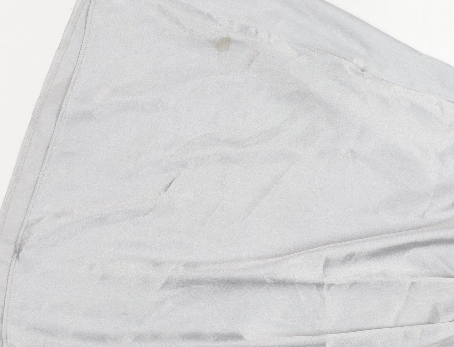 Dorothy Perkins Women's Silver Sleeveless Dress Size 12