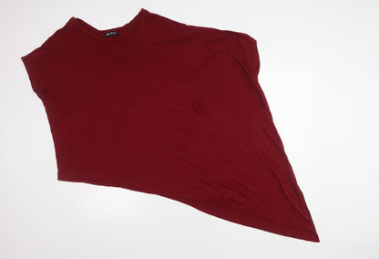 Womens UK Size 16 Select Red Tunic T-Shirt