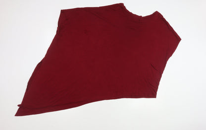 Womens UK Size 16 Select Red Tunic T-Shirt