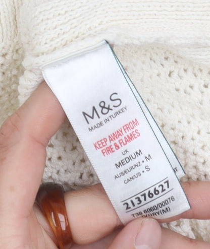Womens UK Size M Marks and Spencer Ivory Camisole Tank