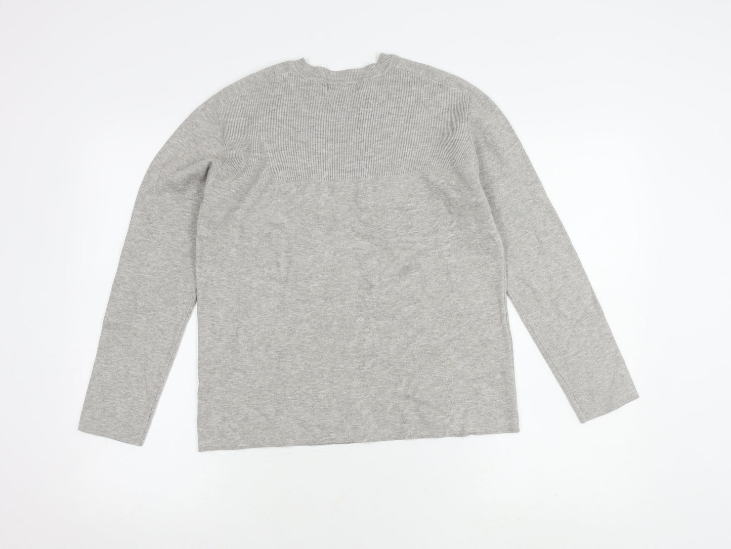 Marks and Spencer Women's Grey Pullover Jumper S