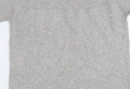 Marks and Spencer Women's Grey Pullover Jumper S
