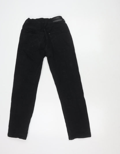 H&M Girls Black Straight Jeans Size 12 Years