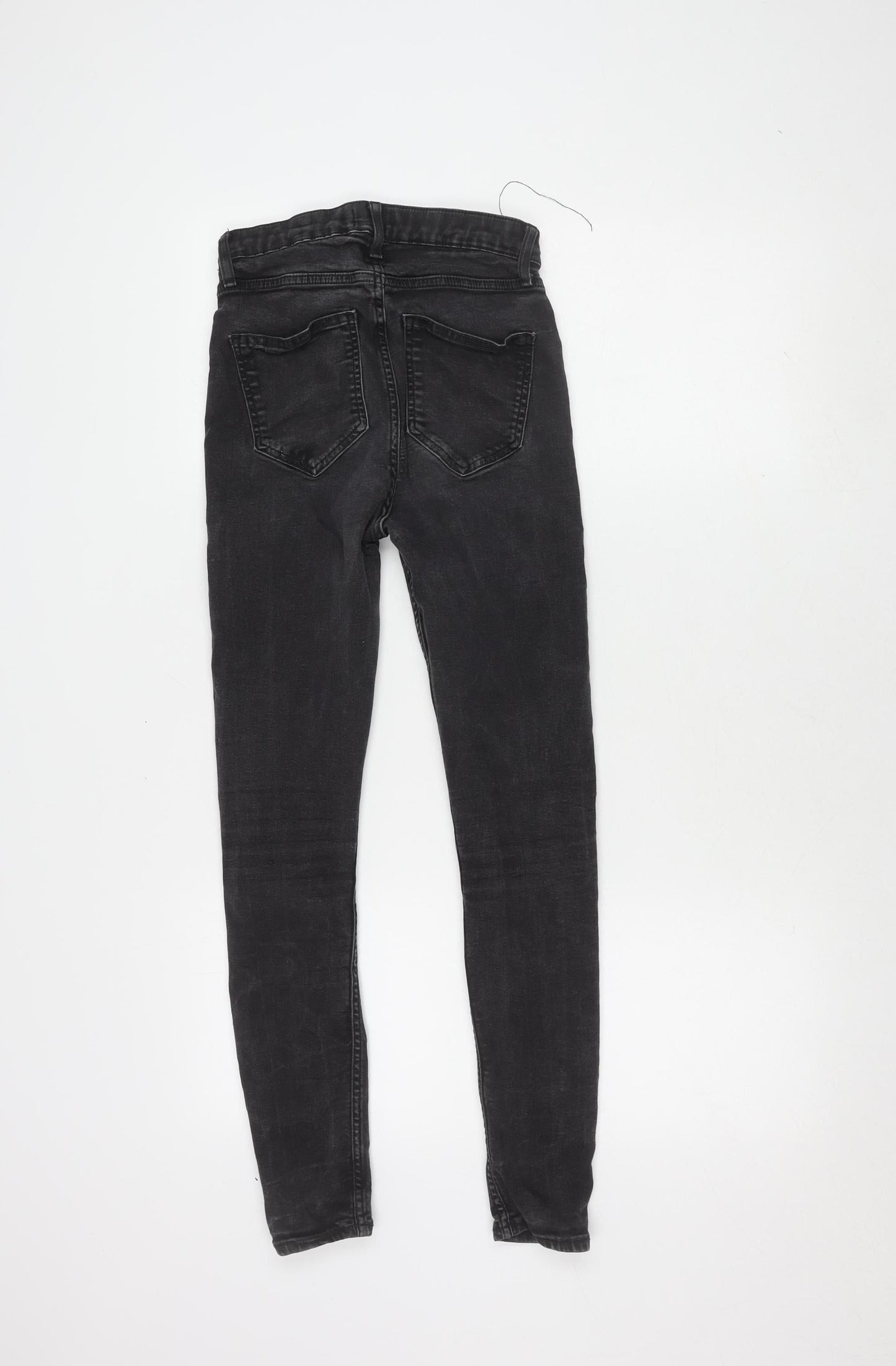 River Island Girls Black Skinny Jeans S Stretch Denim