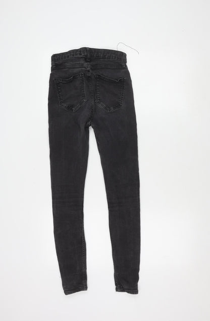 River Island Girls Black Skinny Jeans S Stretch Denim
