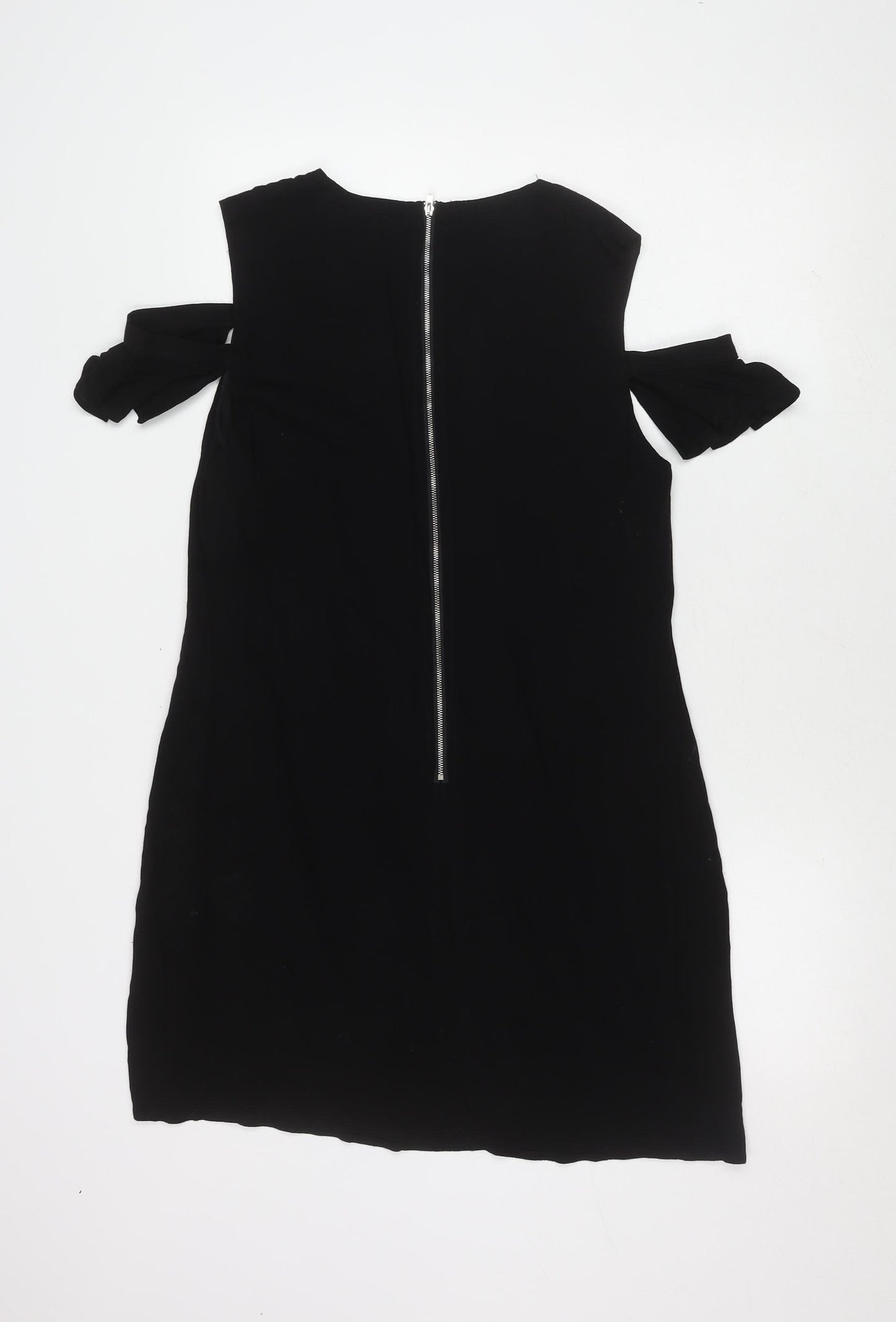 Apricot Women's Black V-Neck Dress UK 12