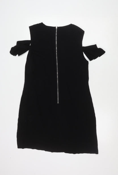 Apricot Women's Black V-Neck Dress UK 12