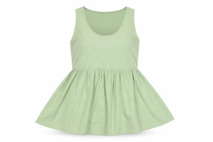 Womens UK Size UK 8 Boohoo Green Basic Tank