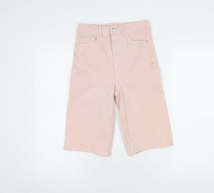 Marks and Spencer Women's Pink Shorts Size 6 Regular Fit