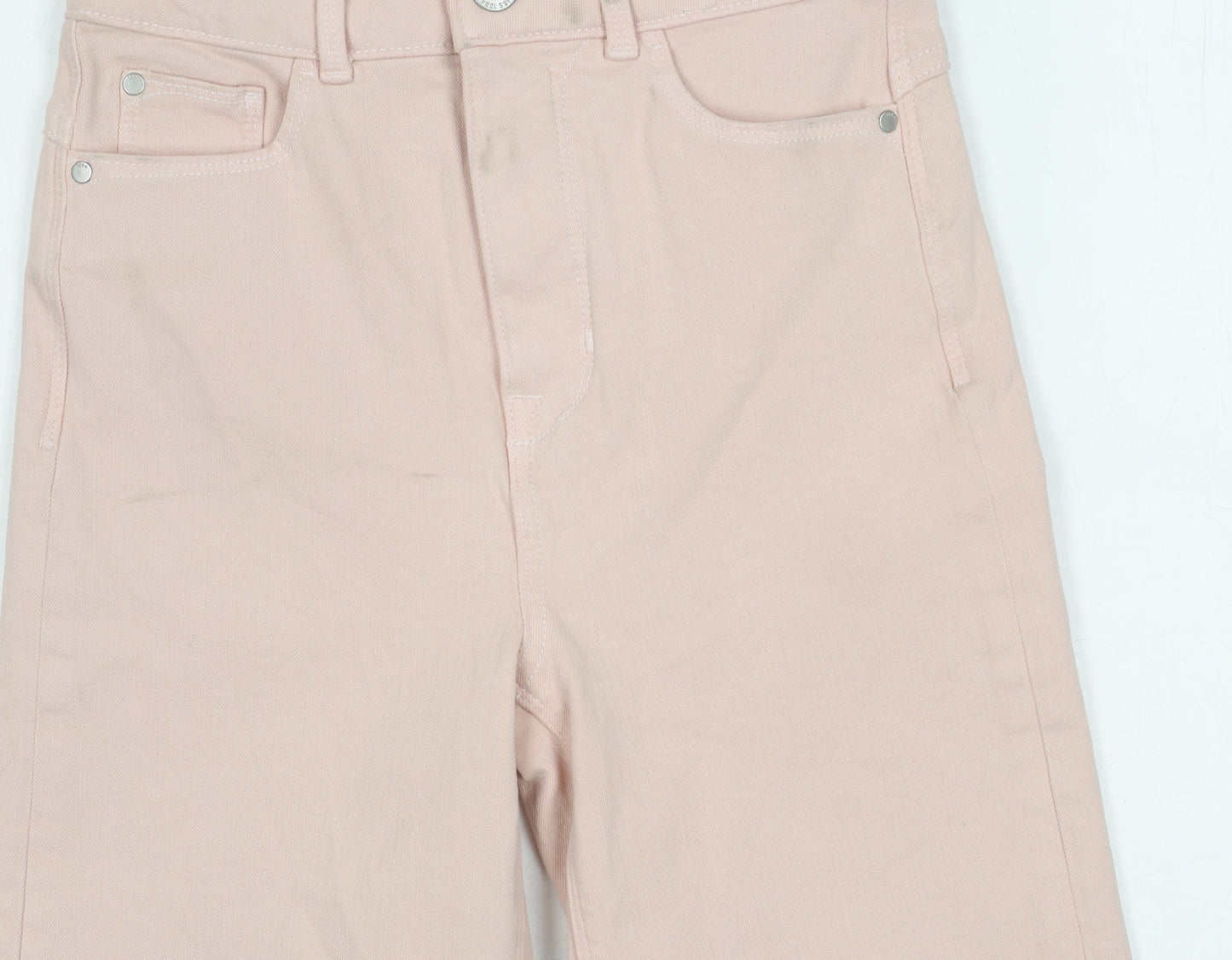 Marks and Spencer Women's Pink Shorts Size 6 Regular Fit