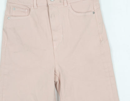 Marks and Spencer Women's Pink Shorts Size 6 Regular Fit