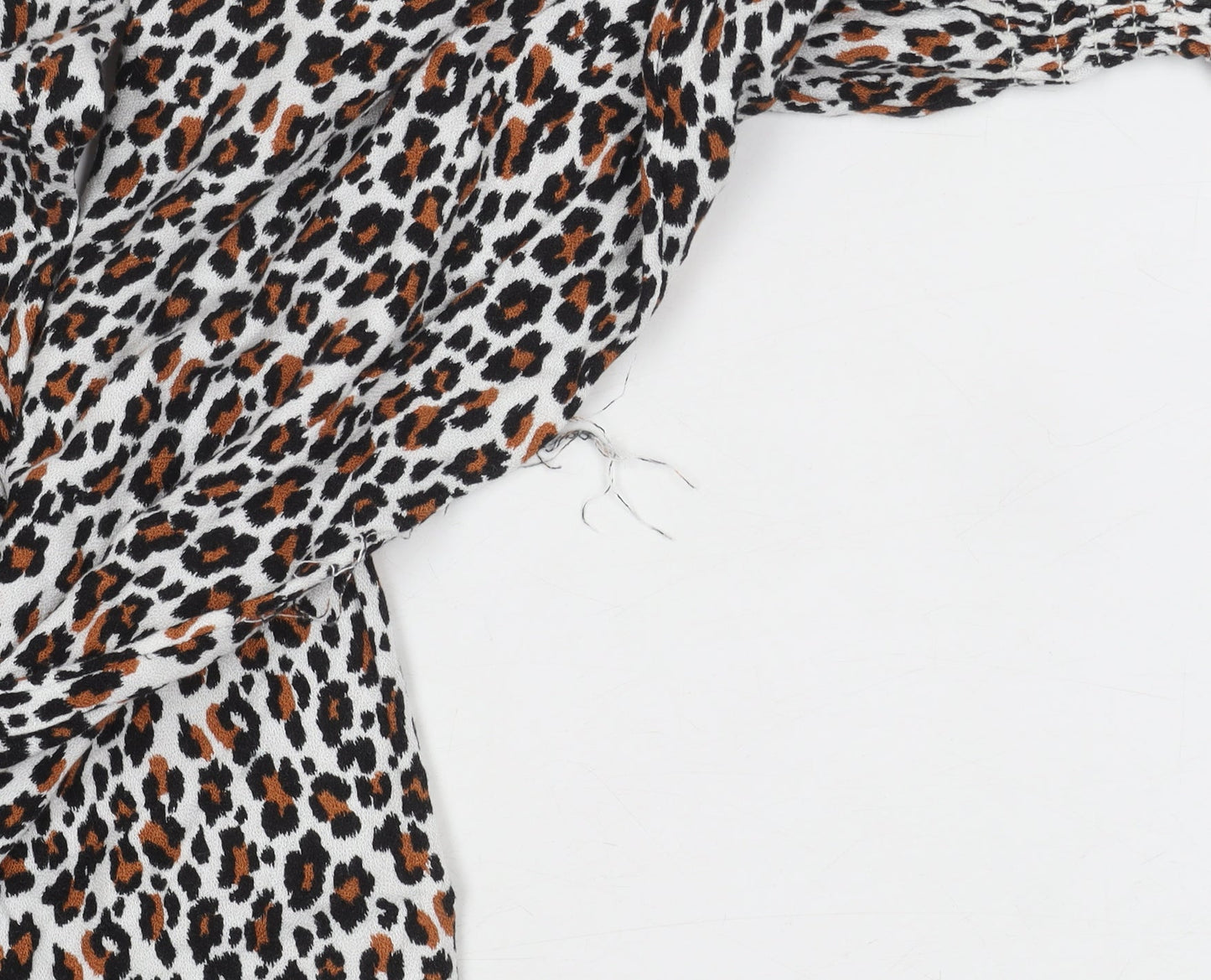 Marks and Spencer Girls Multicoloured Animal Print Dress 12Y