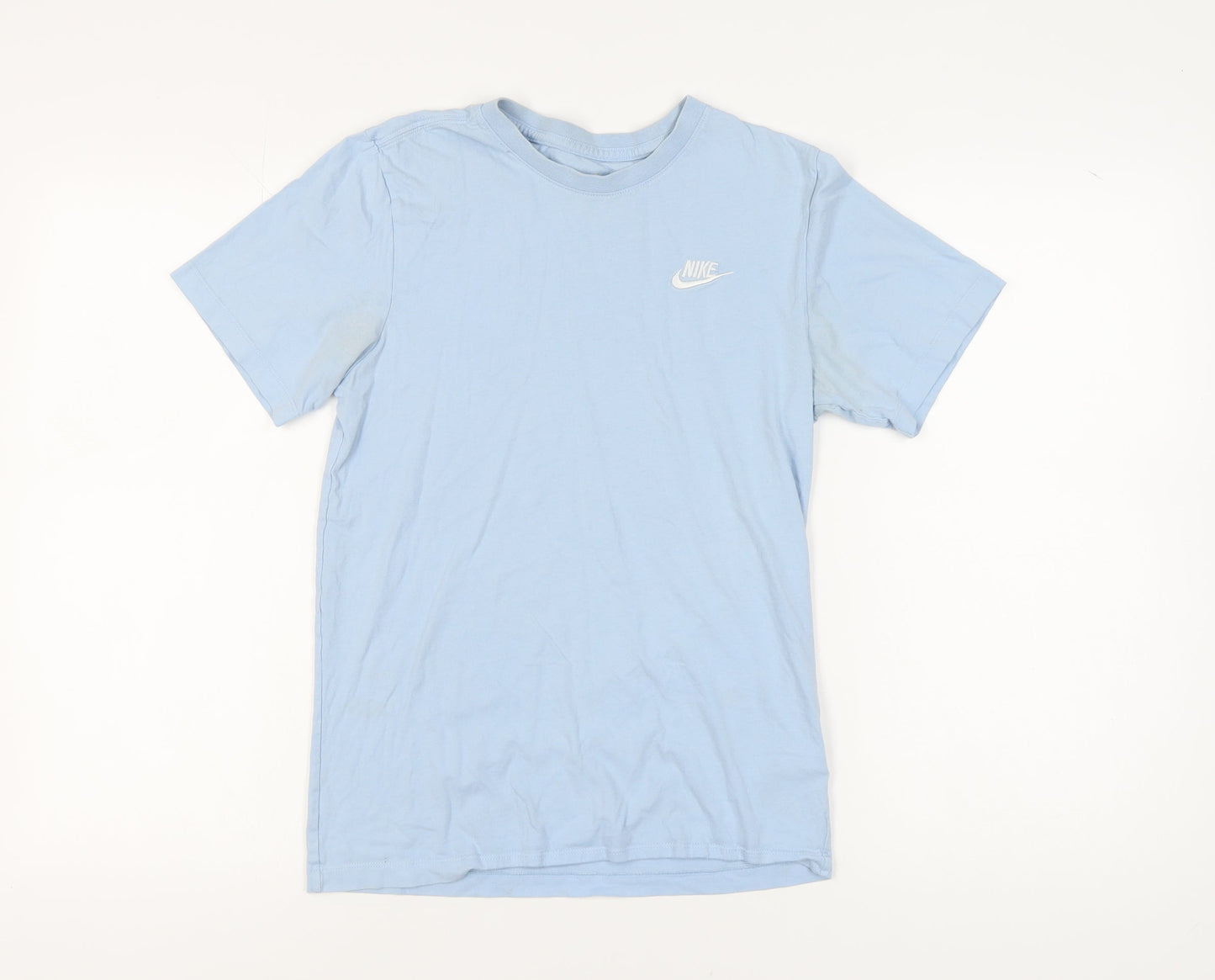 Nike Men's Blue XS T-Shirt, Short Sleeve, Logo Accent
