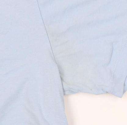 Nike Men's Blue XS T-Shirt, Short Sleeve, Logo Accent