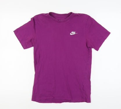 Nike Unisex Purple XS Cotton T-Shirt