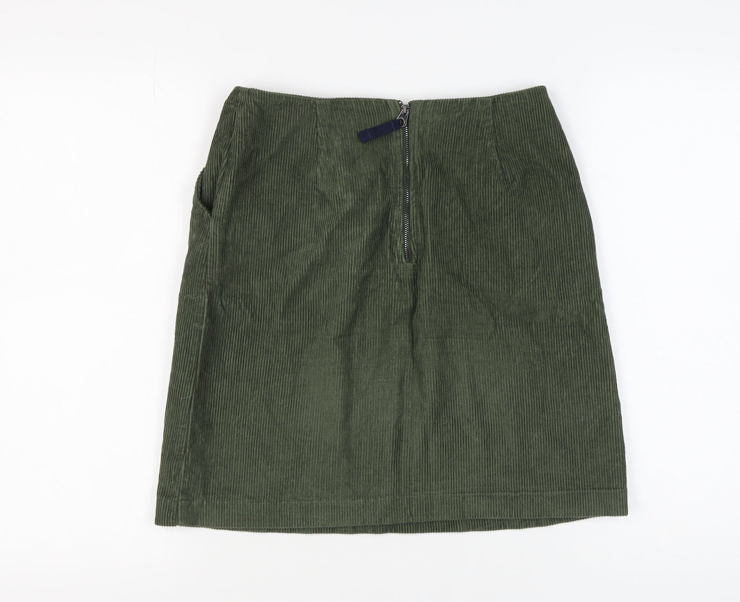Jones Women's Green Corduroy Skirt Size 8