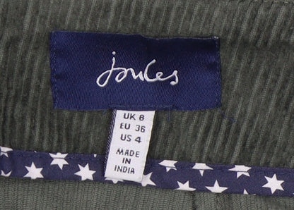 Jones Women's Green Corduroy Skirt Size 8