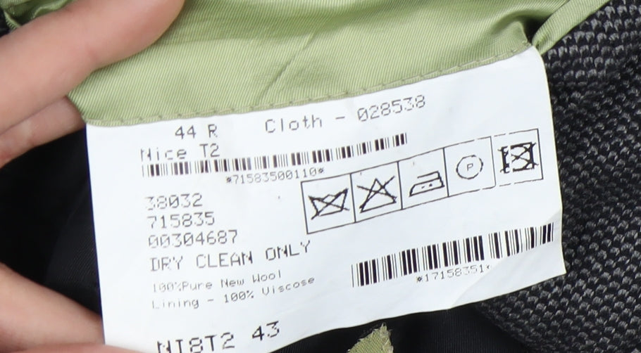 Mens UK Size 44 Magee Regular Grey Suit Jacket