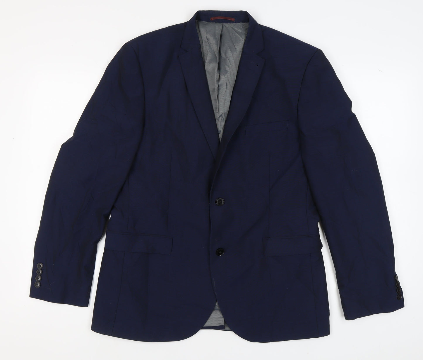 Mens UK Size 42 NEXT Regular Blue Suit Jacket