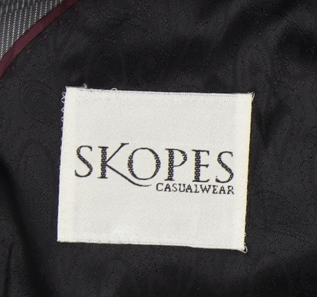 Mens UK Size 44 Skopes Regular Grey Suit Jacket