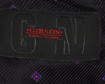 Mens UK Size 44 Gibson Regular Black Suit Jacket