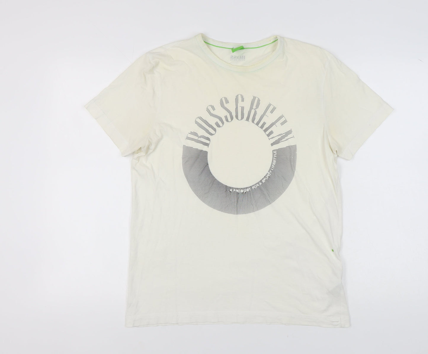 Mens UK Size M HUGO BOSS White  T-Shirt