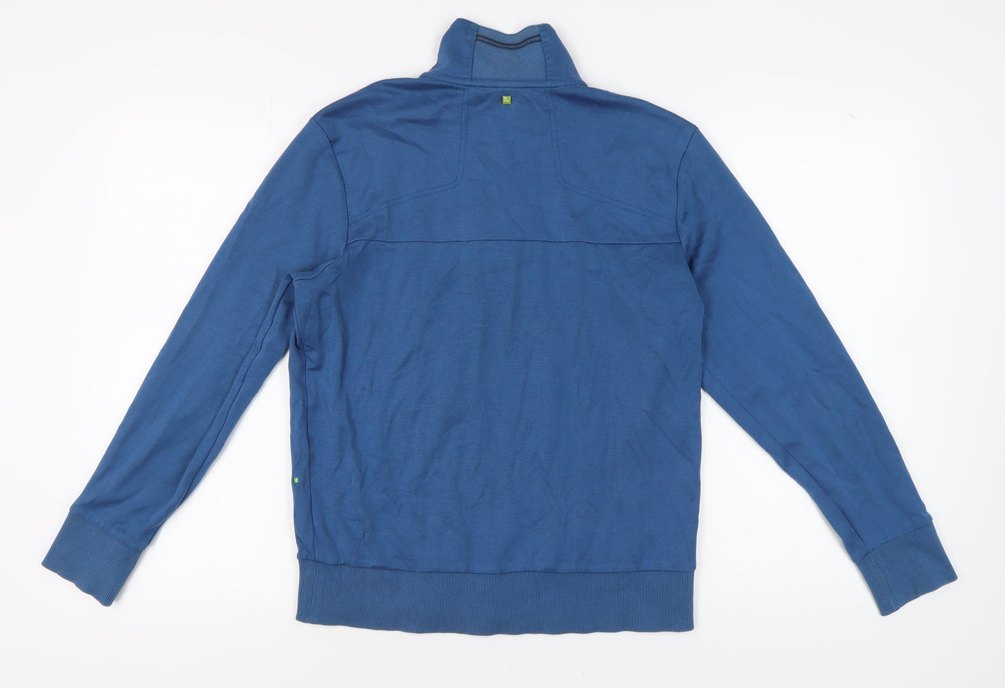 Mens UK Size S HUGO BOSS Blue Pullover Sweatshirt