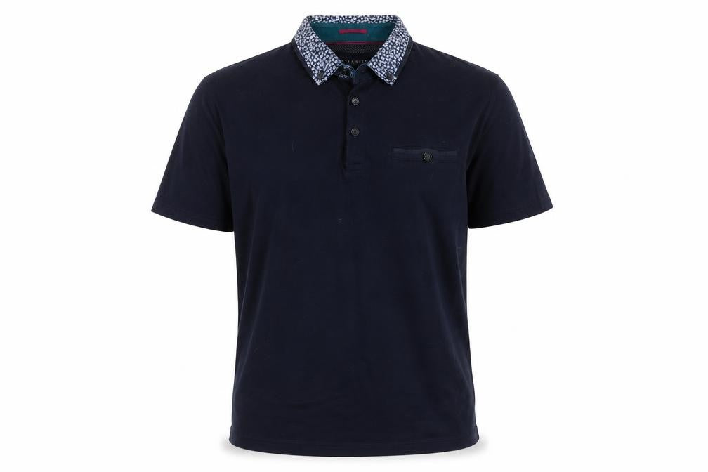 Mens UK Size 3 Ted Baker Cotton Polo Shirt