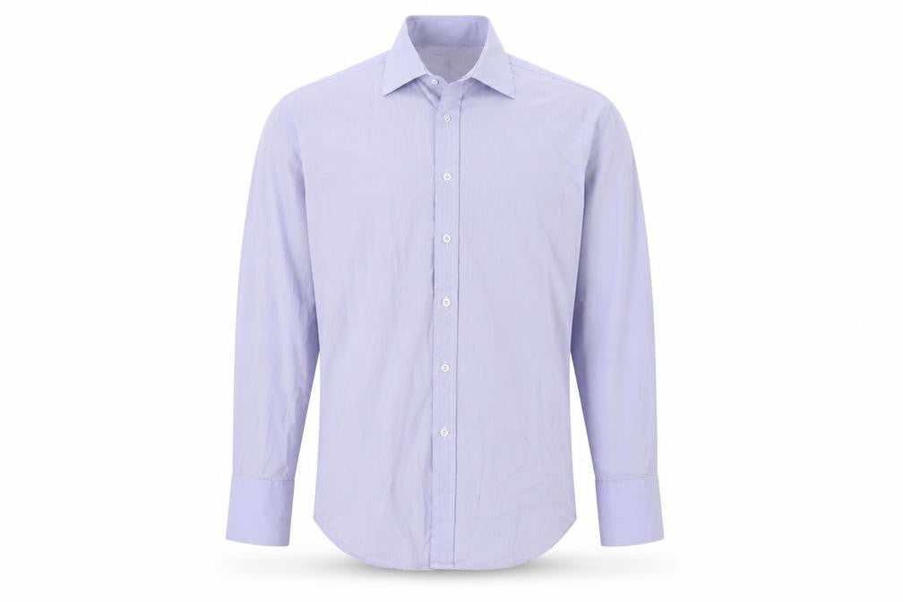 Mens UK Collar Size 16 John Francomb Smart Blue  Dress Shirt