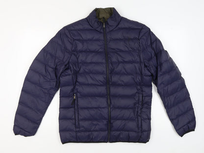 Mens UK Size 40 Guards London Blue Puffer Jacket