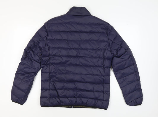 Mens UK Size 40 Guards London Blue Puffer Jacket