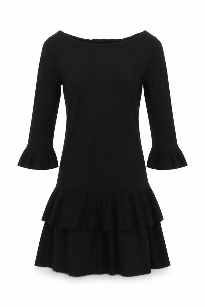 Coast Black Dress - UK 8, Long Sleeve, Elegant Style