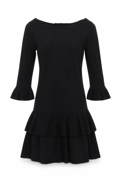 Coast Black Dress - UK 8, Long Sleeve, Elegant Style
