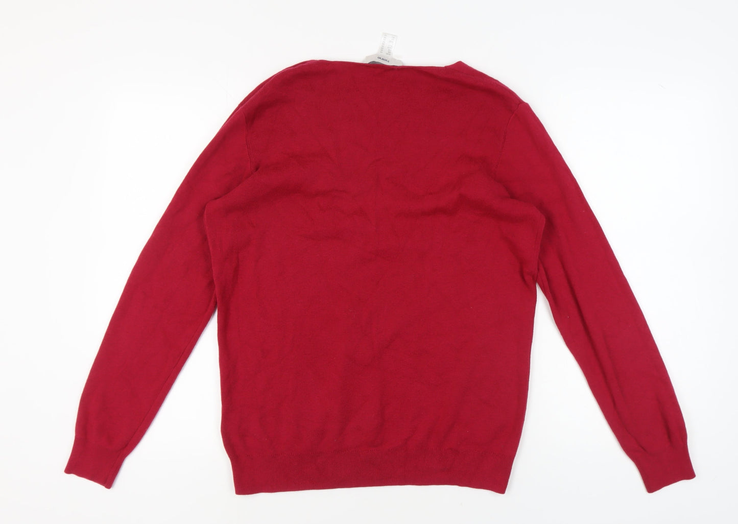 Womens UK Size 20 HEINE Red Pullover Jumper