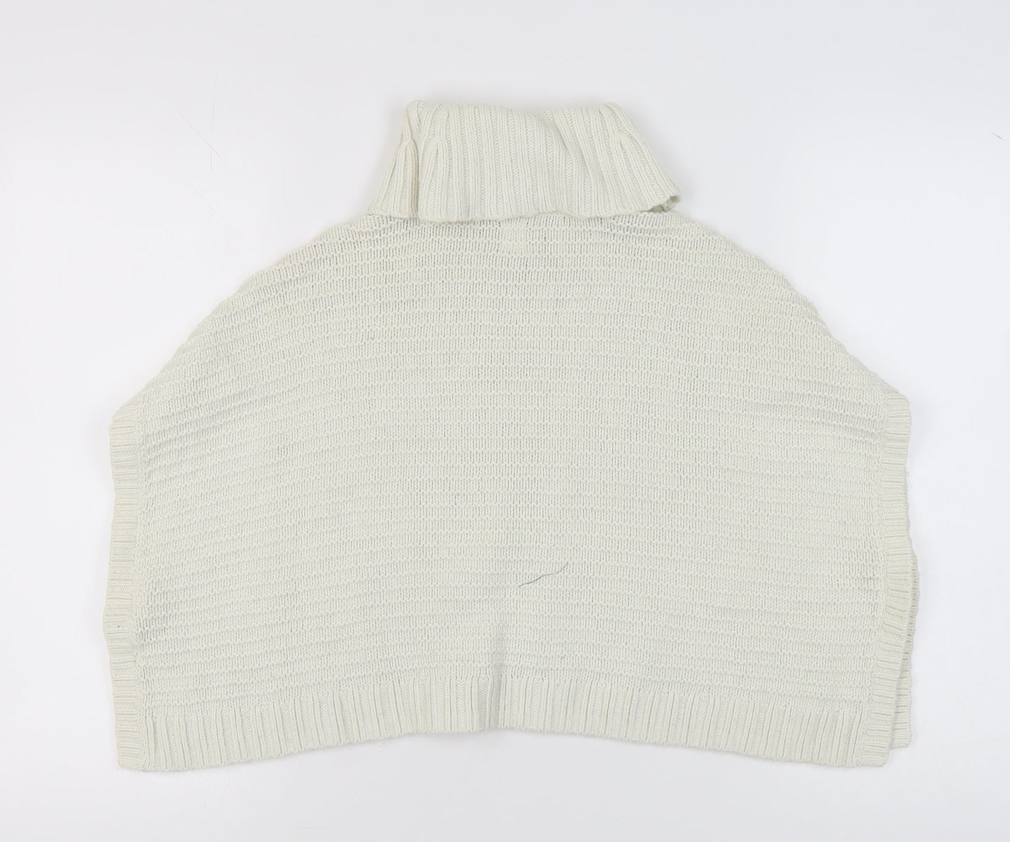 GAP Girls Ivory Cape Knit Sleeveless Jumper, Size S