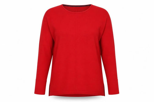 White Stuff Women's Red Pullover Jumper Size 12