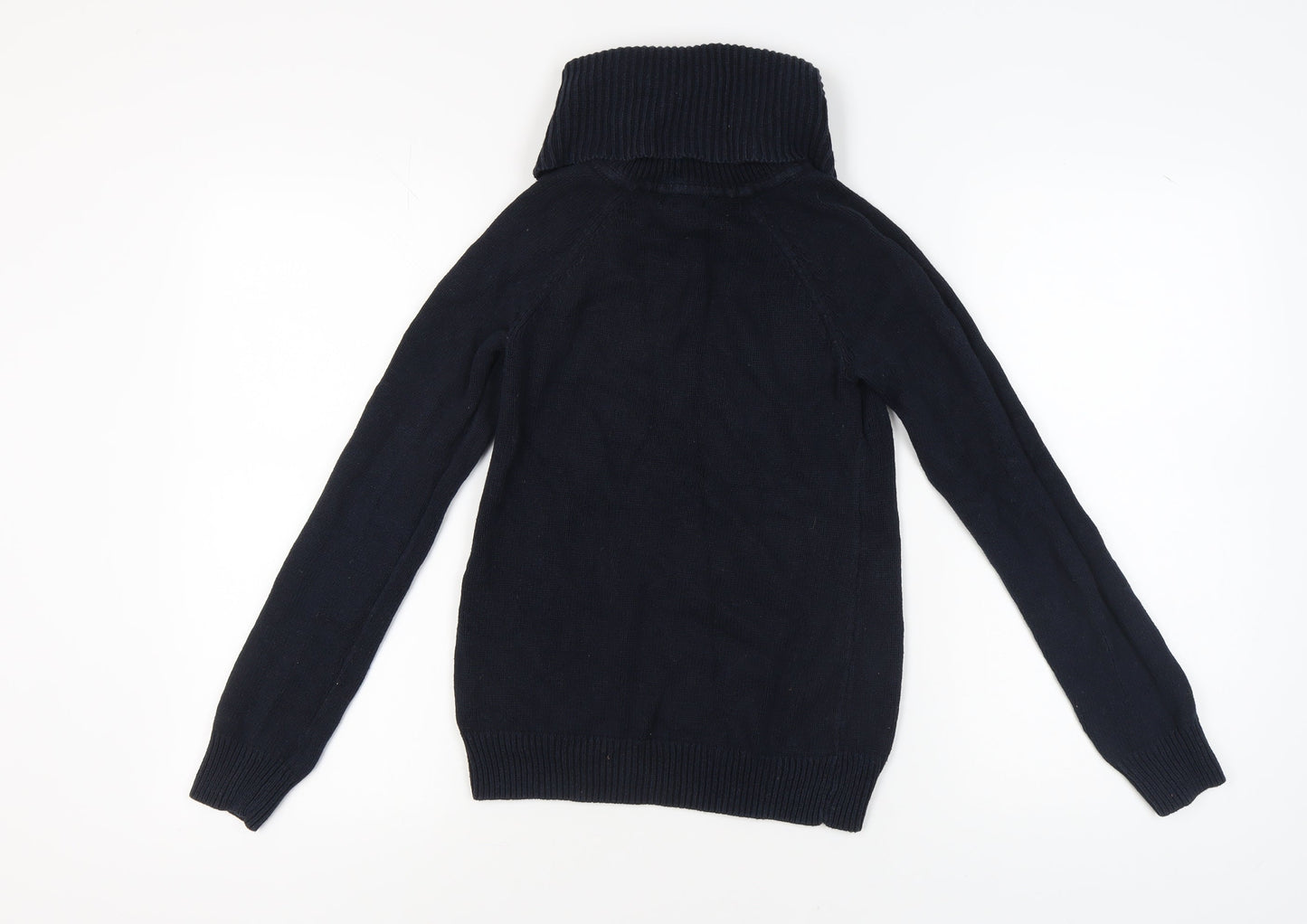 Gap Women's Black Cowl Neck Pullover Jumper S