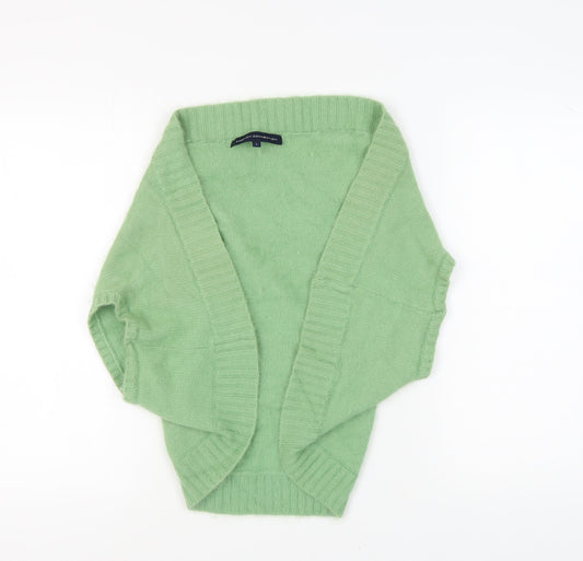 Womens UK Size L French Connection Green Cardigan Jumper