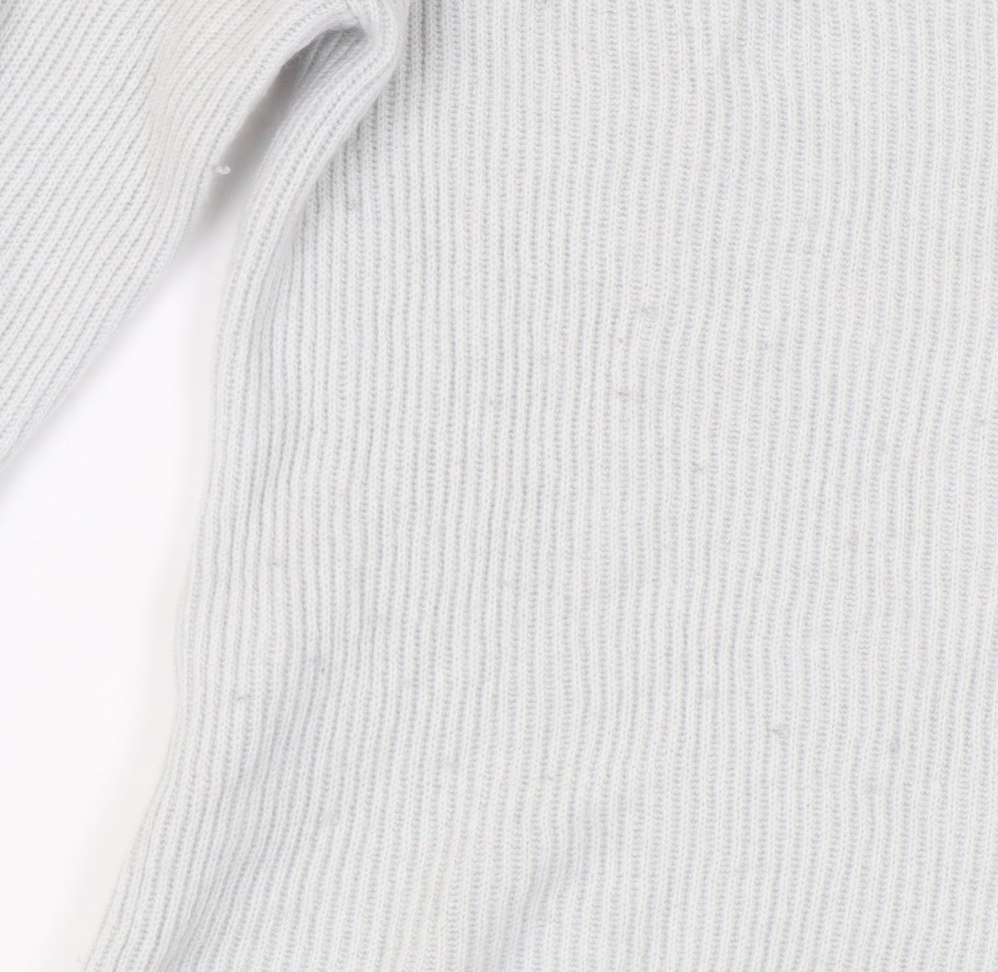 Duffy Women's Ivory Cashmere V-Neck Jumper M