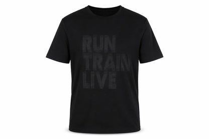 Admiral Men's Black Crew Neck T-Shirt Size L