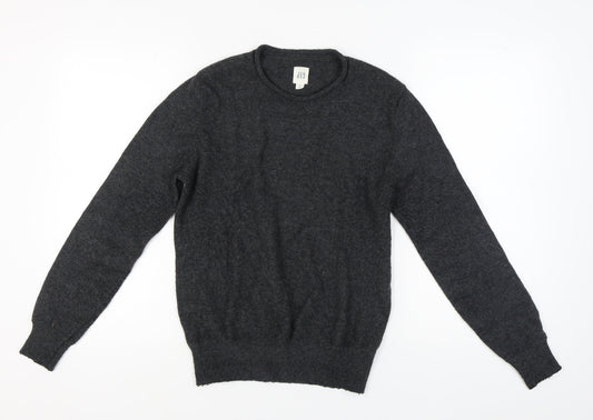 GAP Men's Black Pullover Jumper XS Crew Neck