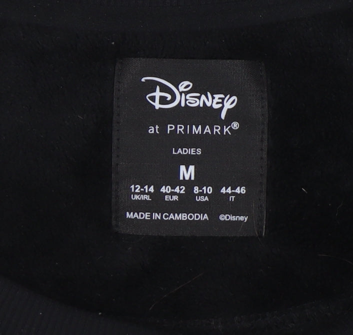 Disney Primark Women's Black M Fleece Top