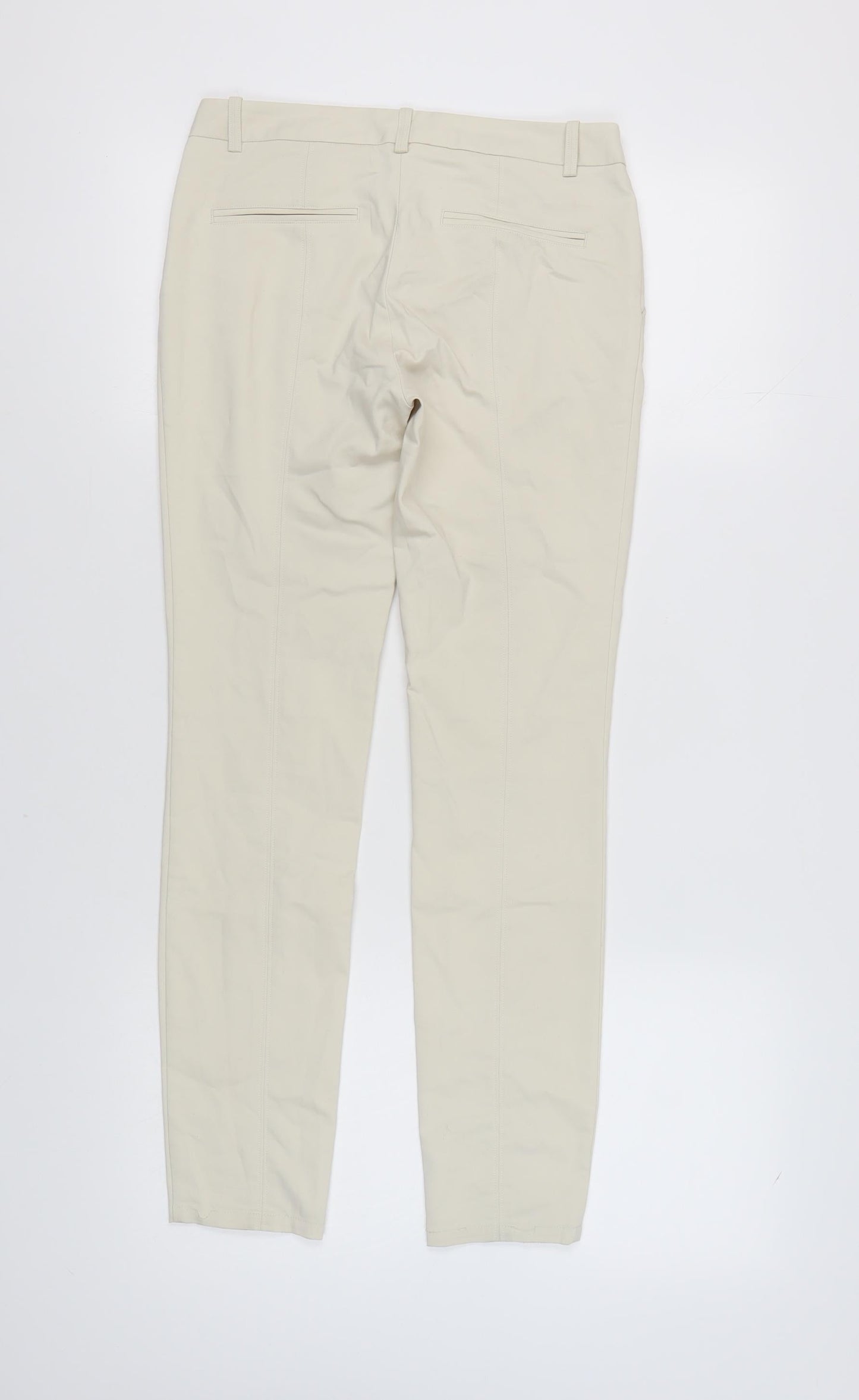 DiKa Women's Beige Chino Trousers Size 8