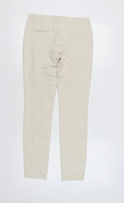 DiKa Women's Beige Chino Trousers Size 8