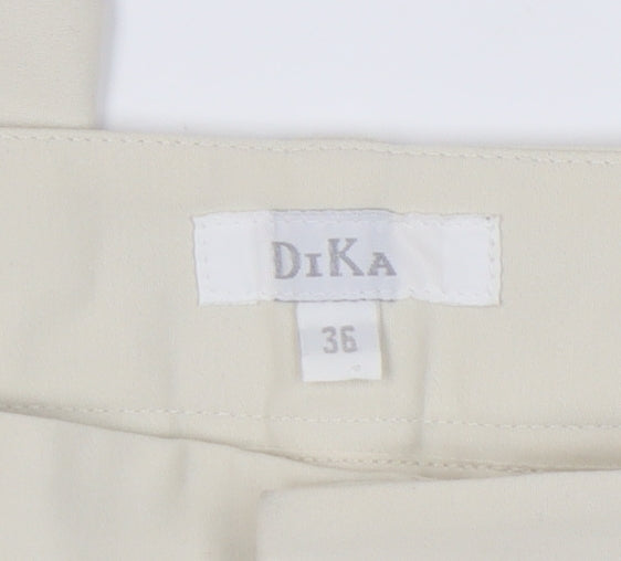 DiKa Women's Beige Chino Trousers Size 8