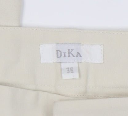 DiKa Women's Beige Chino Trousers Size 8