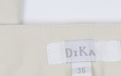 DiKa Women's Beige Chino Trousers Size 8